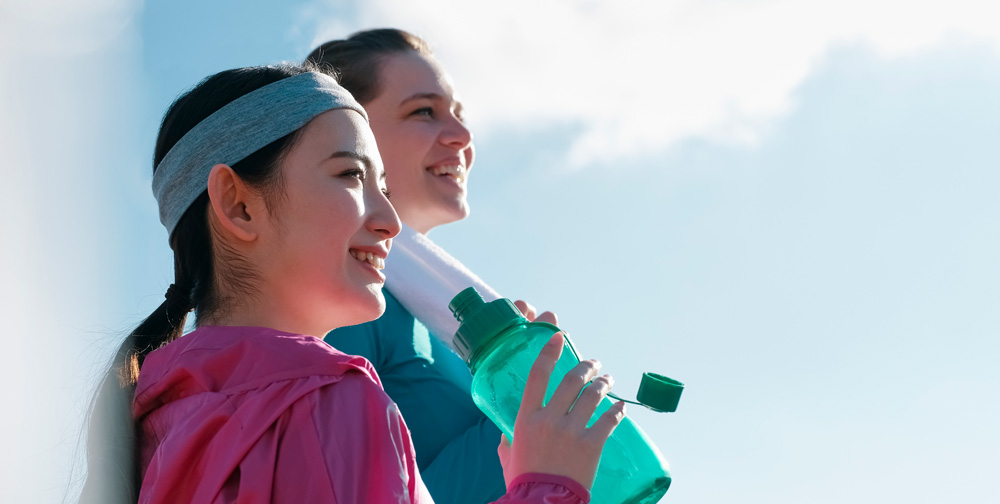 スポーツ中の水分補給